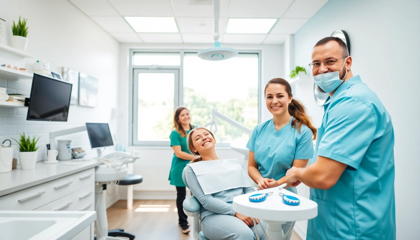 Ventura Bright Dental team providing friendly dental care in a modern, welcoming clinic environment